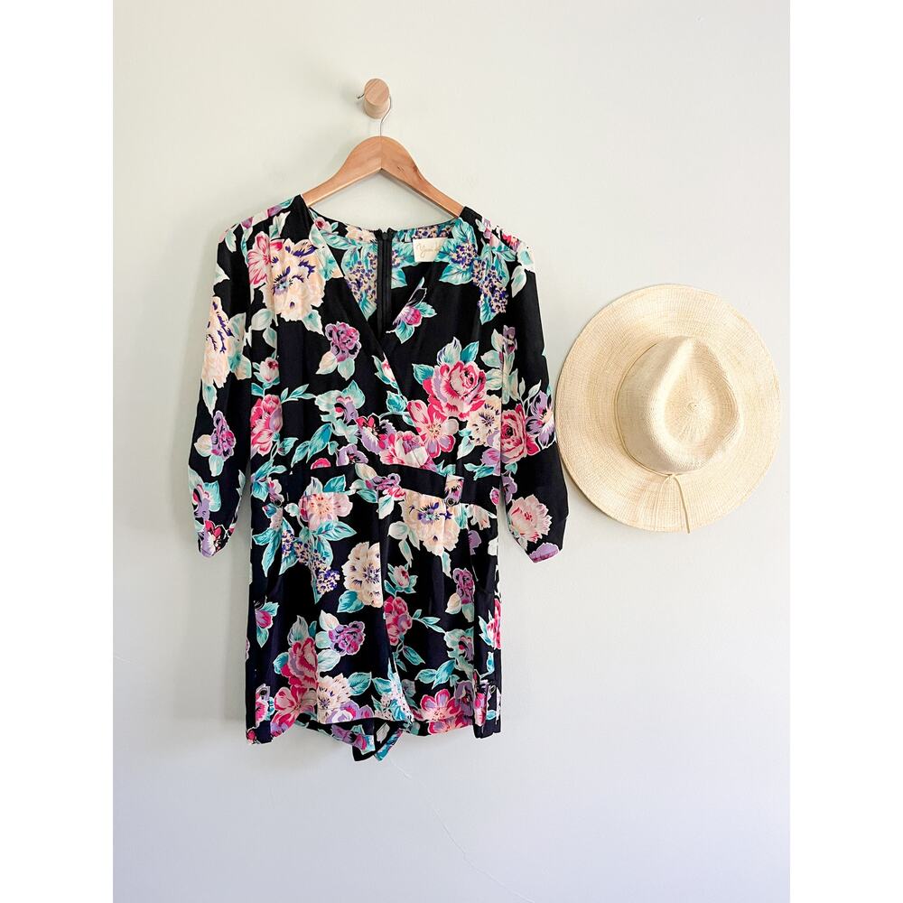 Yumi Kim | Love Potion Silk Floral Romper | Sz S